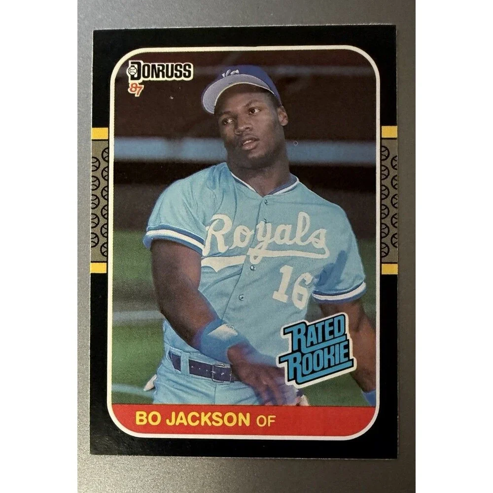 1987 Donruss - Rated Rookie Bo Jackson #35 (RC)